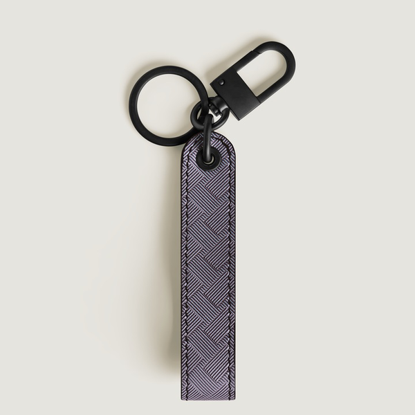 Extreme 3.0 Stainless Steel and Leather Key Ring